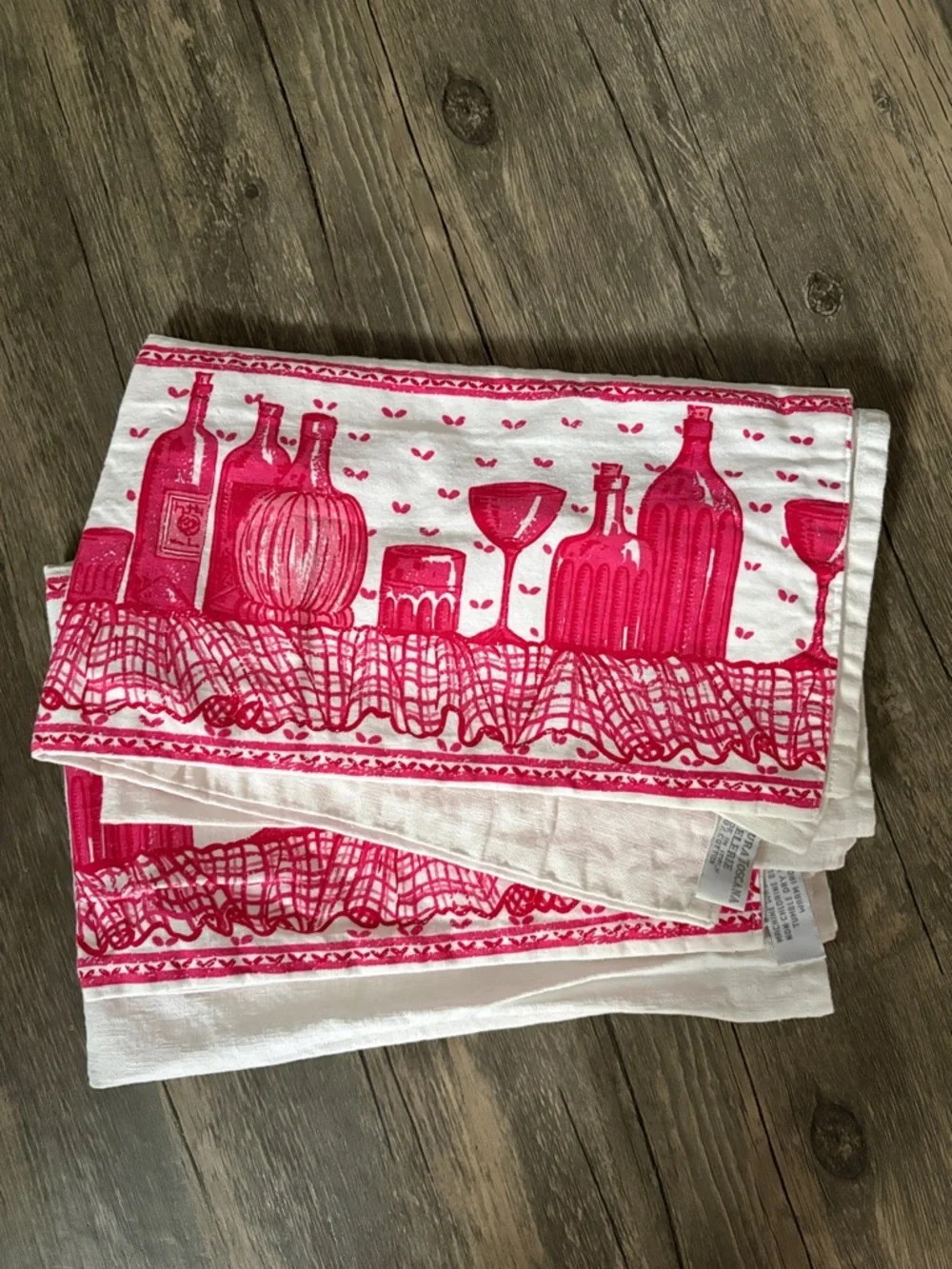 Set of two Tessitura toscana made in Italy - tea towels